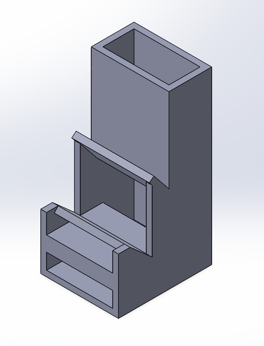Diagram struktur dan bagian-bagian Rocket Stove